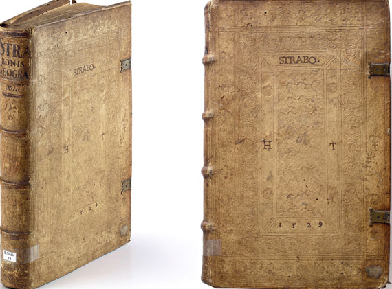 Strabo[Strabonis geographicorum] Strabon.- Basilae, 1523, 556 sayfa